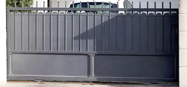 Metal Driveway Gate Installation Blythe